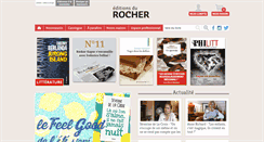Desktop Screenshot of editionsdurocher.fr